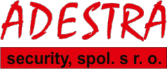 Logo firmy ADESTRA security