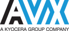 Logo firmy AVX