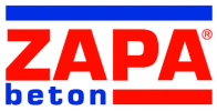 Logo firmy ZAPA beton