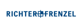 Logo firmy Richter + Frenzel (R+F)