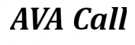 Logo firmy AVA Call