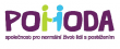 Logo firmy POHODA - společnost pro normální život lidí s postižením