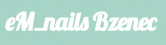 Logo firmy eM_nails - Michaela Bílková