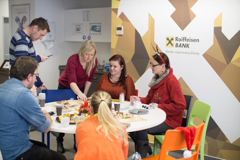 Raiffeisenbank - Kontaktní centrum Teplice je dle recenzí zaměstnavatelem roku 2018 